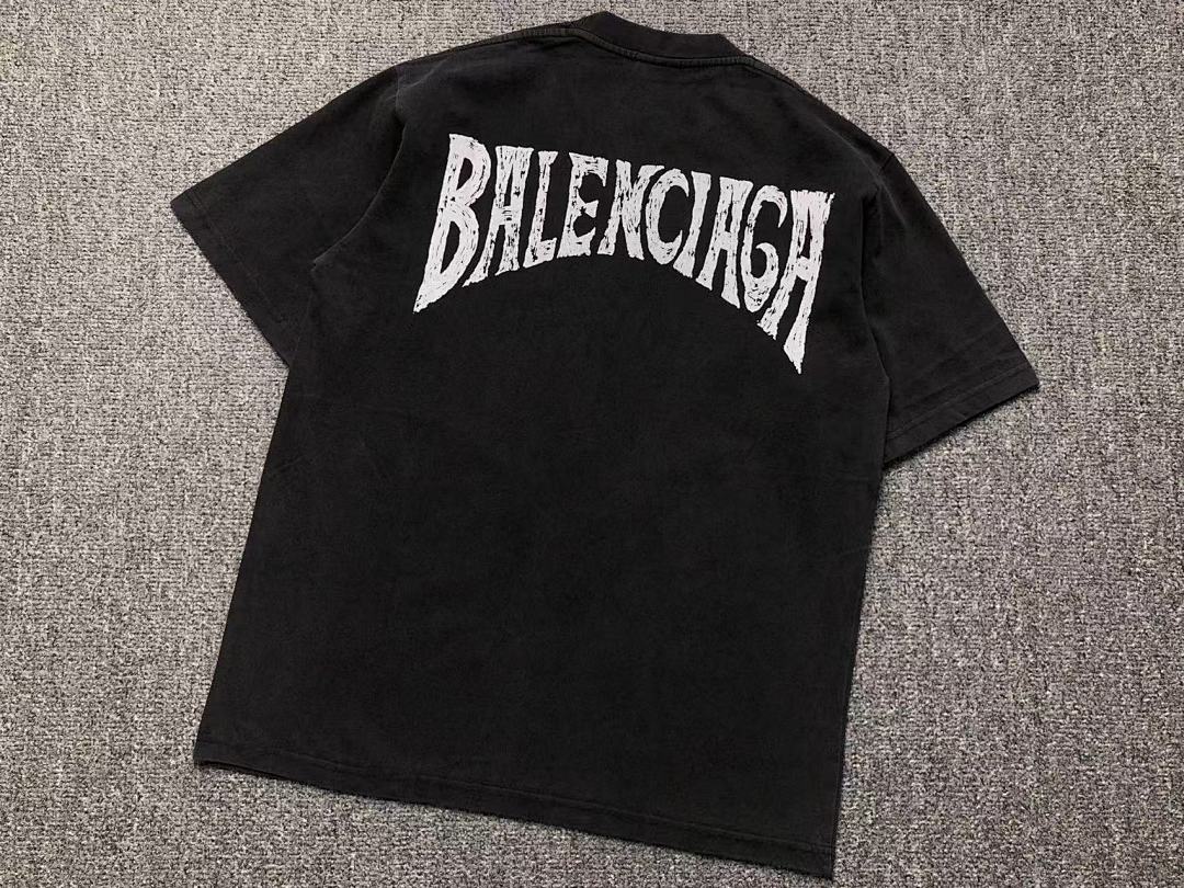 Balenciaga 118 B⭐L⭐⭐⭐IA⭐A T-SHIRT 212222021 (Im 170Cm 57Kg I Wear Size S In The Phot) - Image 8