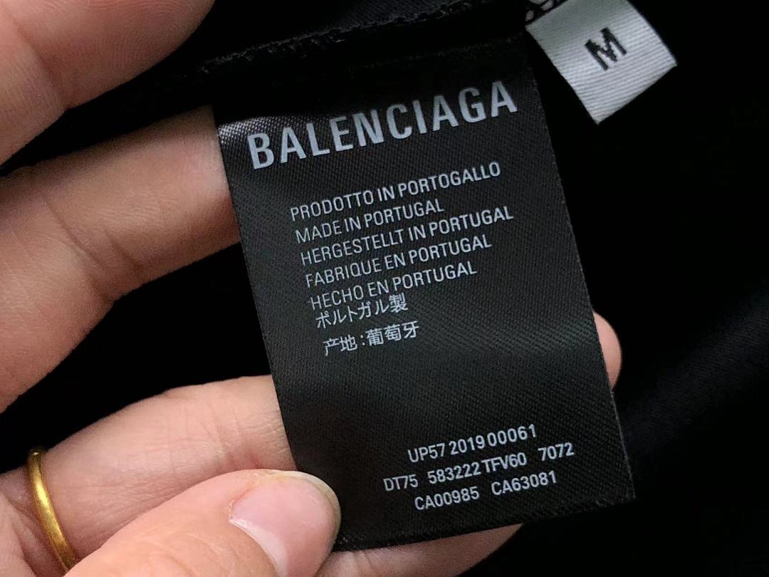 Balenciaga 135 B⭐L⭐⭐⭐IA⭐A T-SHIRT 3203272417 (Im 170Cm 60Kg I Wear Size M In The Phot) - Image 24