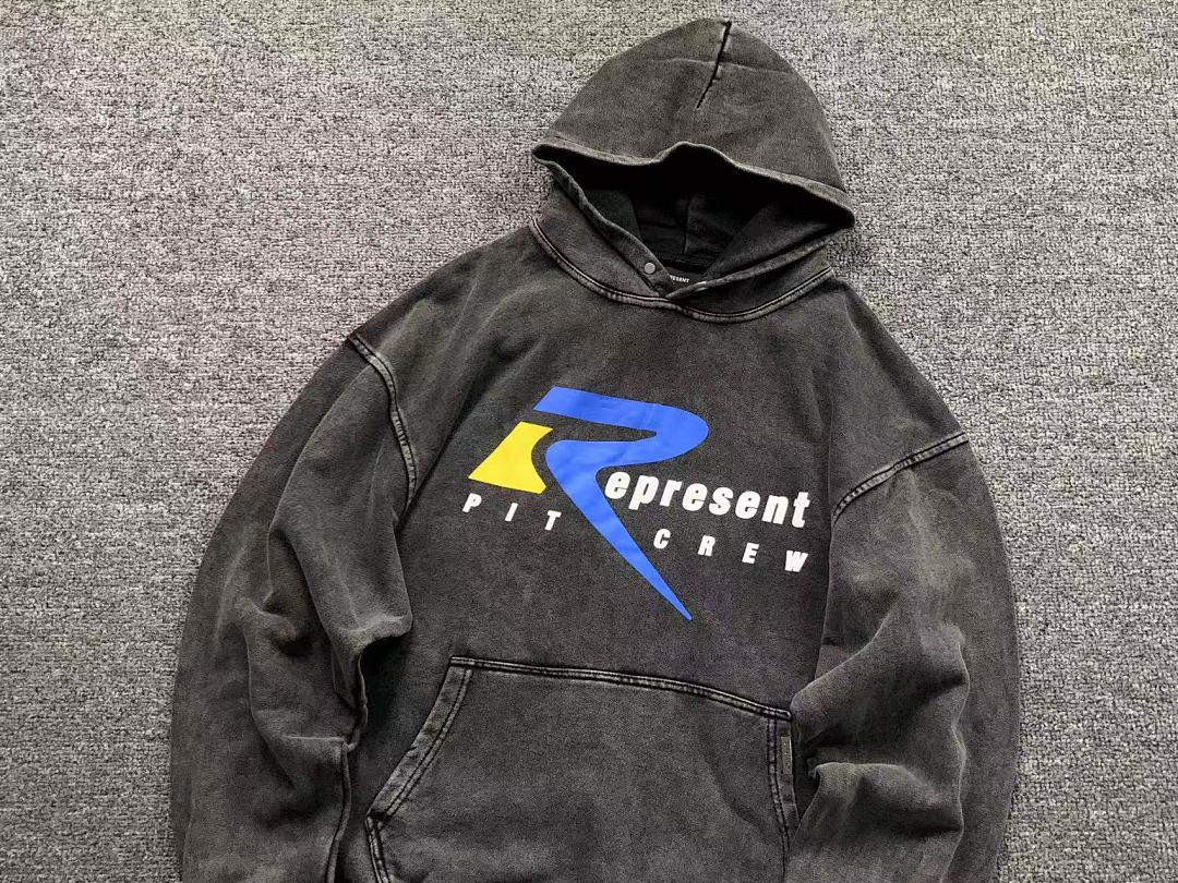 Represent 135 REPRESENT HOODIE 510032391 (Im 170Cm 60Kg I Wear Size S In The Phot) - Image 7