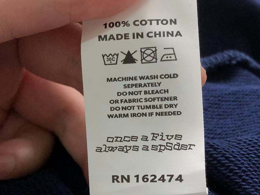 Sp5der TROUSERS 128 SP5DER HOODIE - Image 20