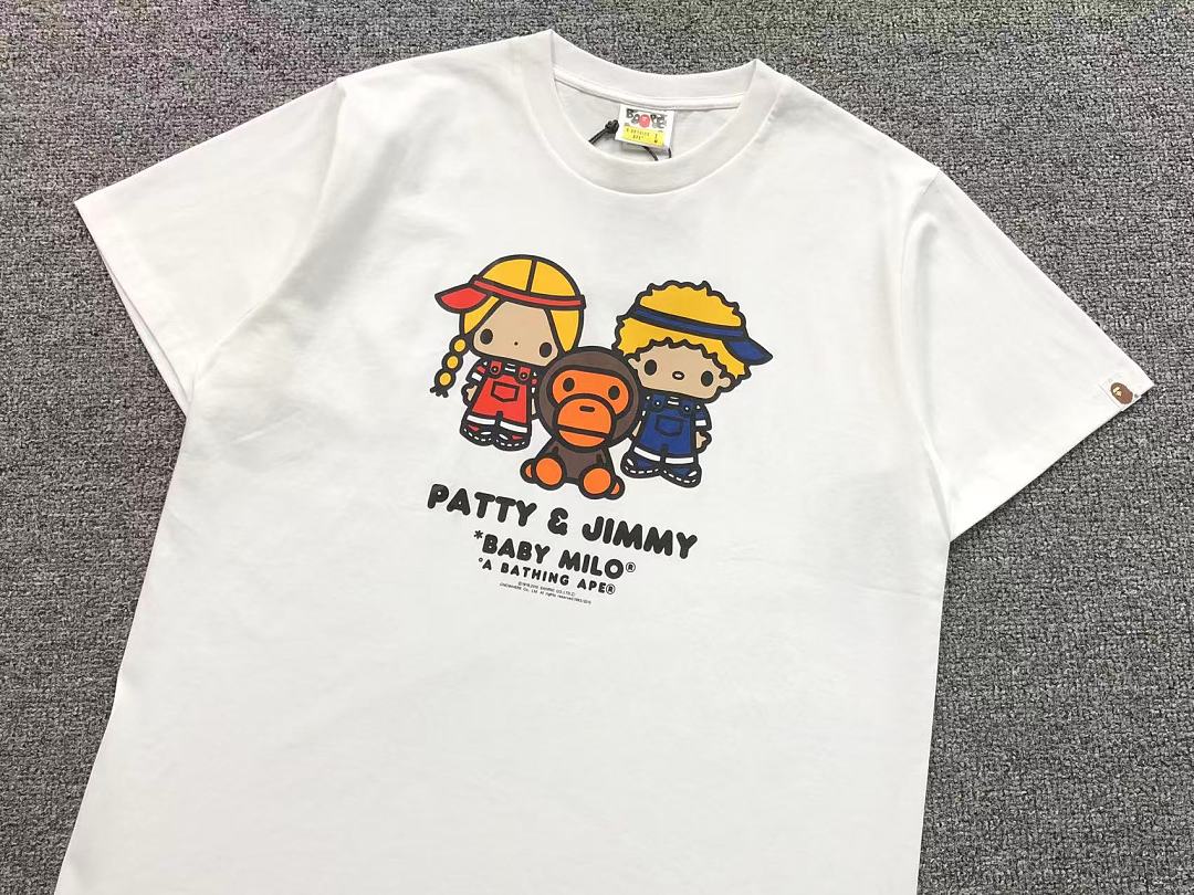 Bape 82 BAPE T-SHIRT 4206101998 (Im 170Cm 60Kg I Wear Size L In The Phot) - Image 7