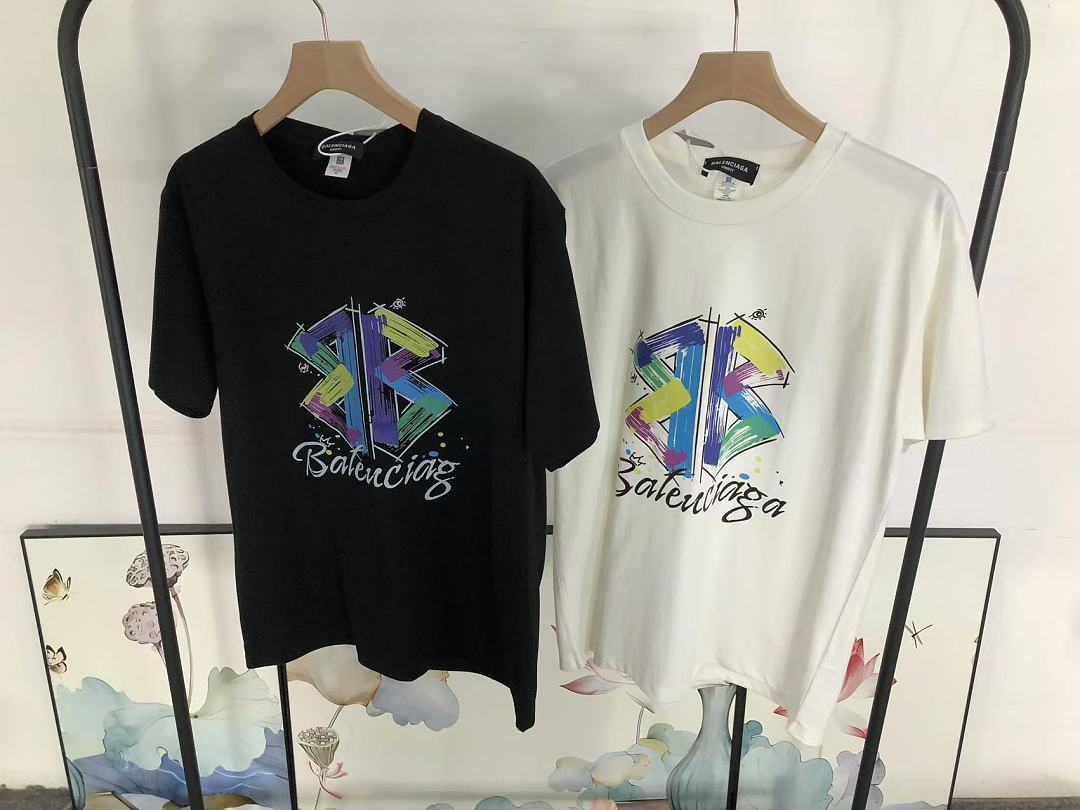 Balenciaga 115 B⭐L⭐⭐⭐IA⭐A T-SHIRT 22051320172 (Im 170Cm 60Kg I Wear Size M In The Phot) - Image 24