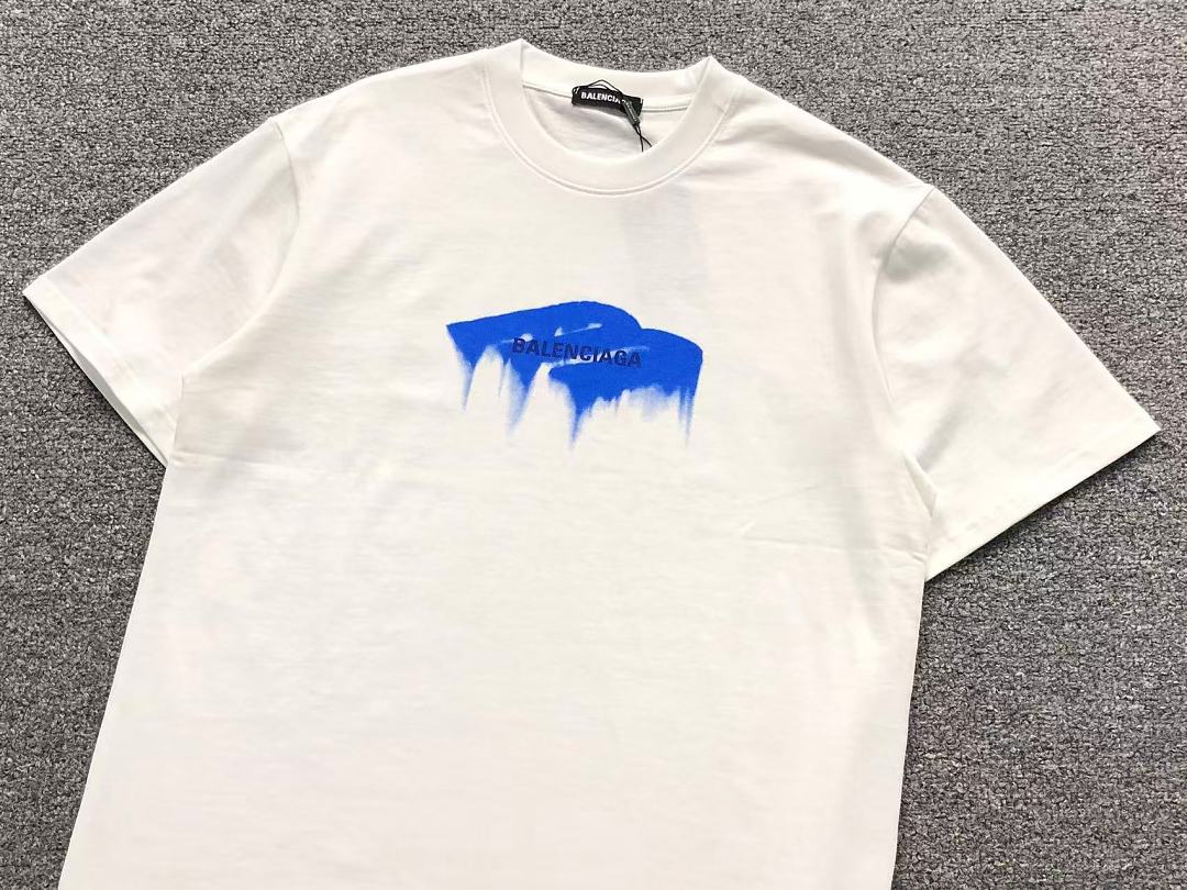 Balenciaga 113 B⭐L⭐⭐⭐IA⭐A T-SHIRT 5261104147 (Im 170Cm 60Kg I Wear Size M In The Phot) - Image 8