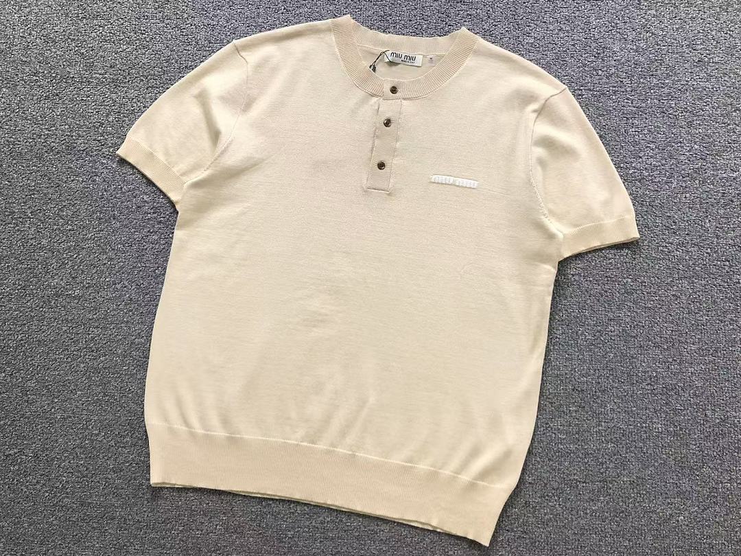 Miu Miu 125 M⭐U T-SHIRT 4205191077 (Im 170Cm 60Kg I Wear Size M In The Phot) - Image 7