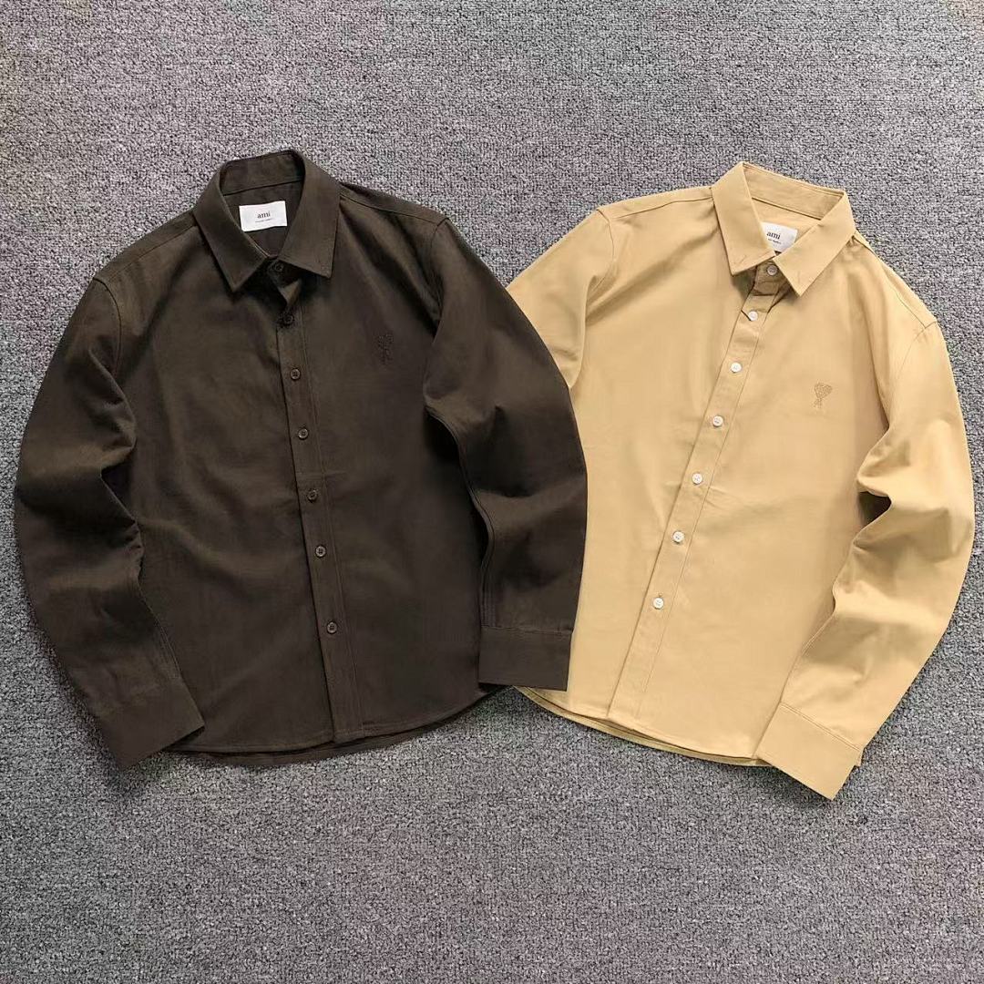 AMI 138 AMI SHIRT 413260577 (Im 170Cm 60Kg I Wear Size S In The Phot)