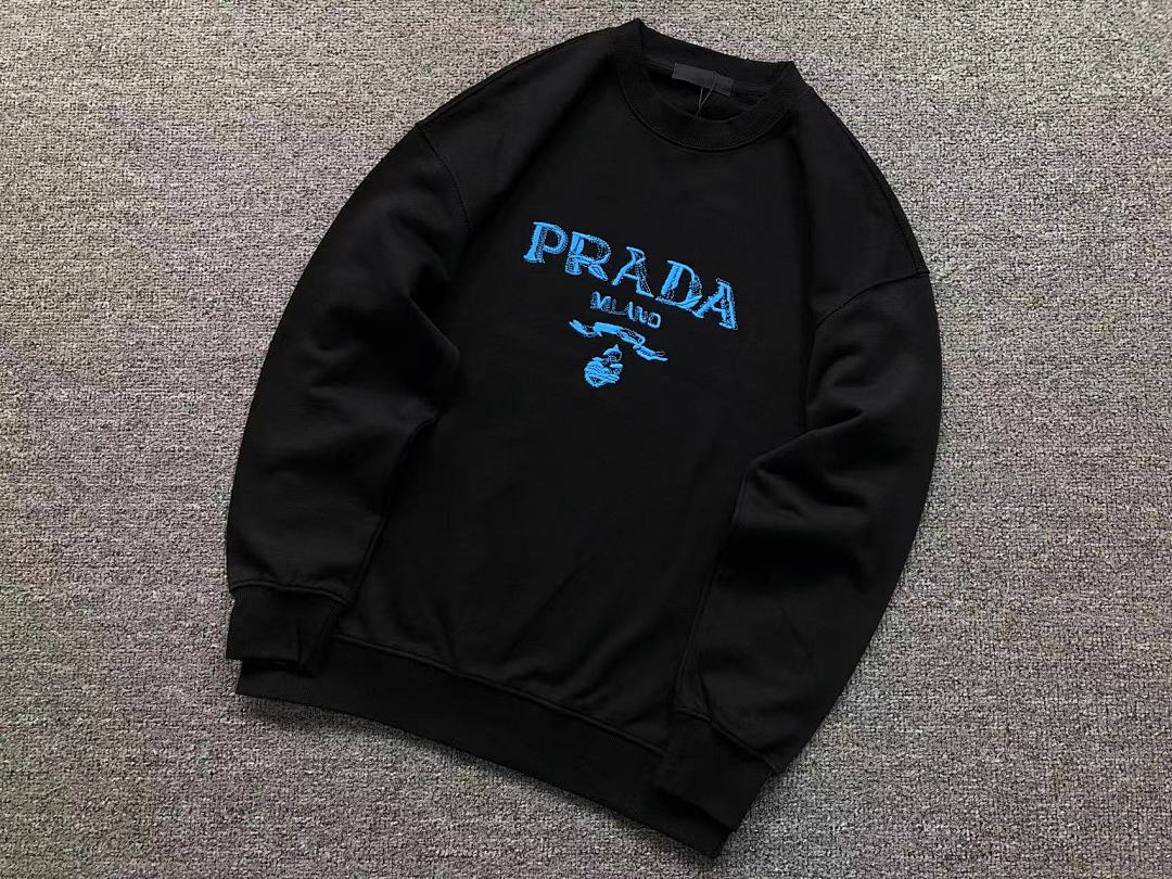 Prada 128 P⭐A⭐A HOODIE 59280881 (Im 170Cm 60Kg I Wear Size S In The Phot) - Image 10