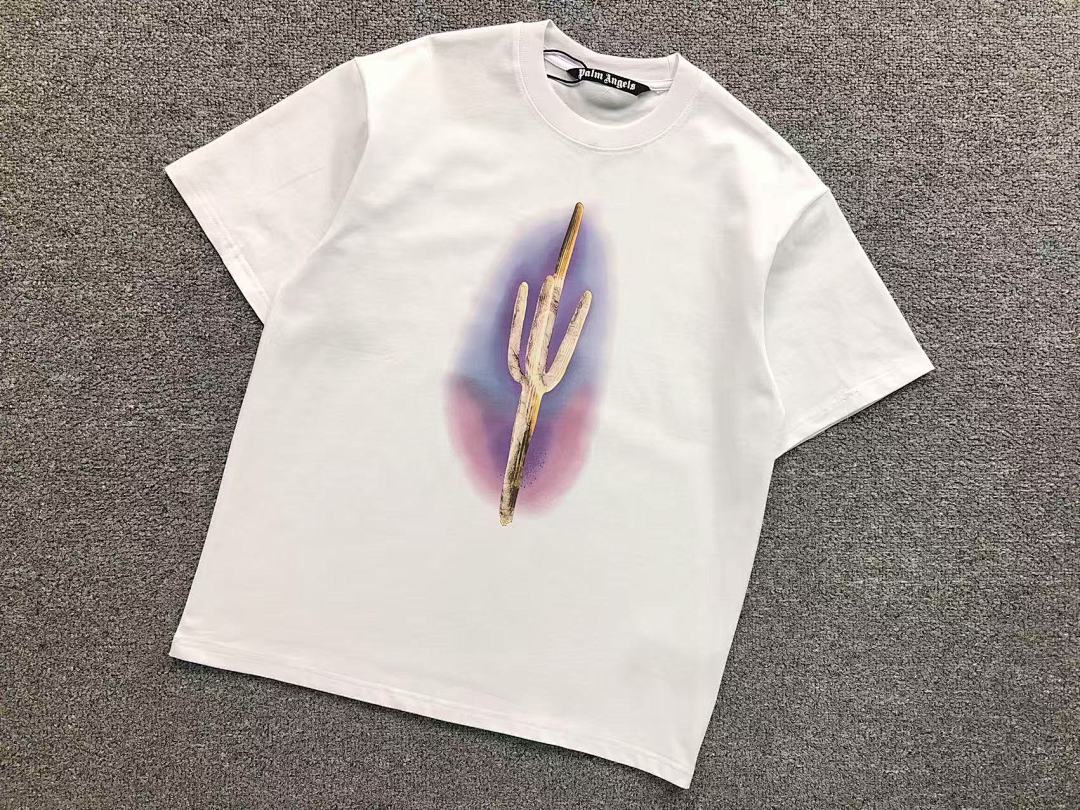 Palm Angels 78 PALM ANGELS T-SHIRT 41060945121 (Im 170Cm 60Kg I Wear Size M In The Phot) - Image 6