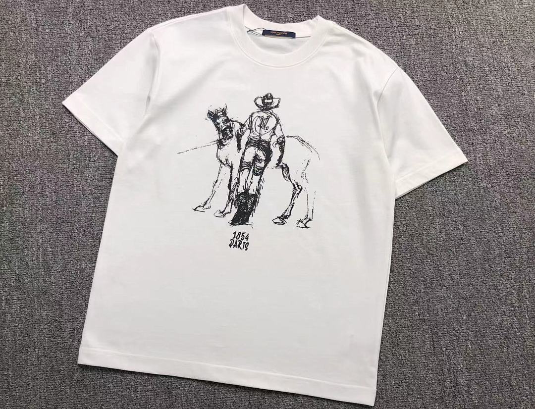 Louis Vuitton 108 L⭐ T-SHIRT 411132121 (Im 170Cm 57Kg I Wear Size M In The Phot) - Image 14