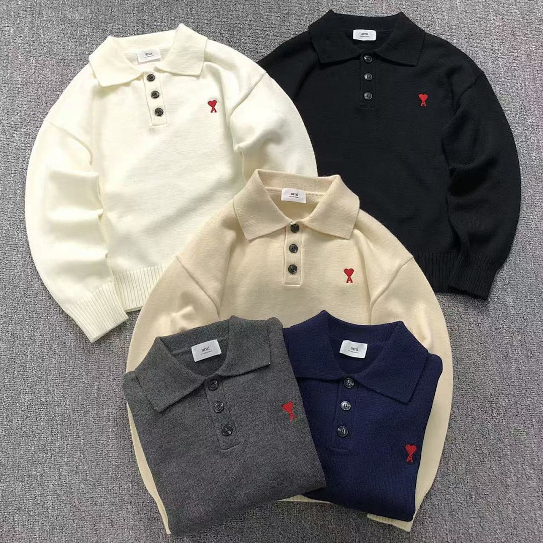 AMI 145 AMI SWEATER 211161117 (Im 170Cm 55Kg I Wear Size M In The Phot)