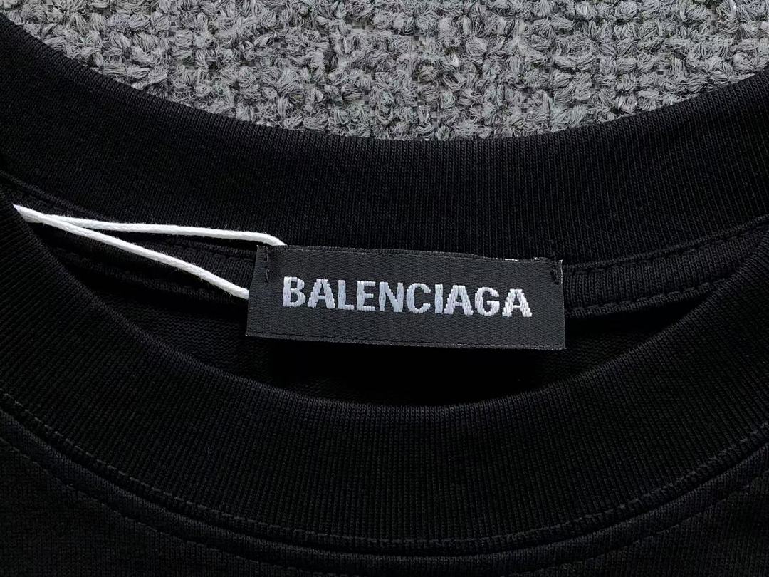 Balenciaga 98 B⭐L⭐⭐⭐IA⭐A T-SHIRT 2162301125 (Im 170Cm 60Kg I Wear Size S In The Phot) - Image 19