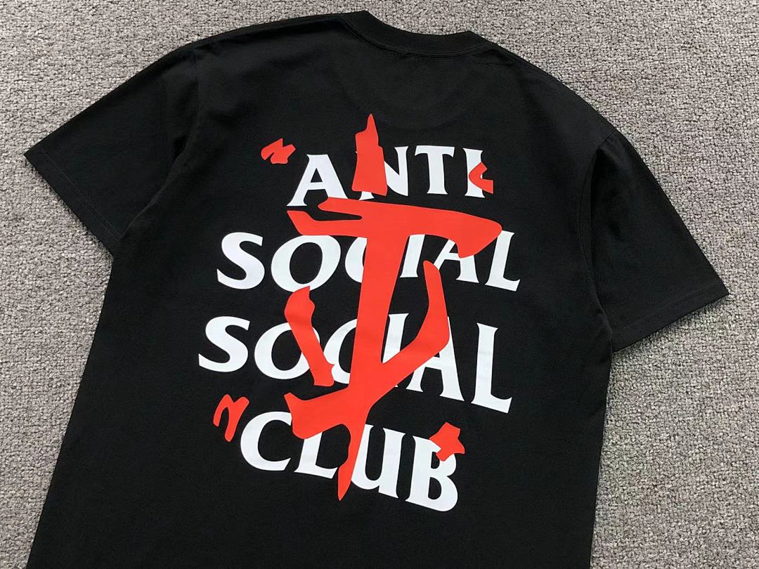 Christian Louboutin 85 ANTI SOCIAL CLUB T-SHIRT 3108270802 (Im 170Cm 60Kg I Wear Size L In The Phot) - Image 9