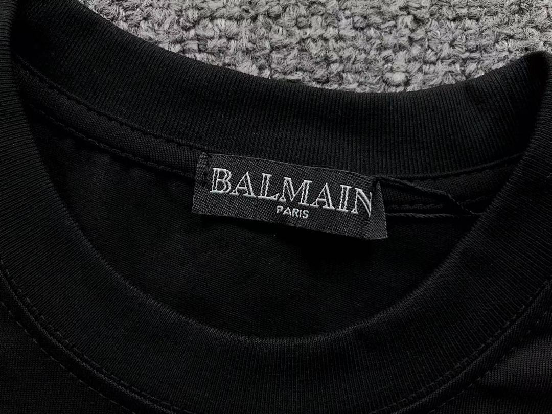 Balmain 85 BALMAIN T-SHIRT 1108090832 (Im 170Cm 60Kg I Wear Size M In The Phot) - Image 18