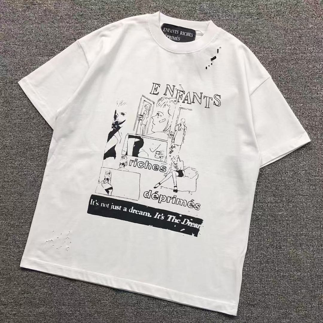 Chanel Chanel 88 ENFANTS RICHES DEPRIMES T-SHIRT 42012429162 (Im 170Cm 60Kg I Wear Size S In The Phot), photo 1