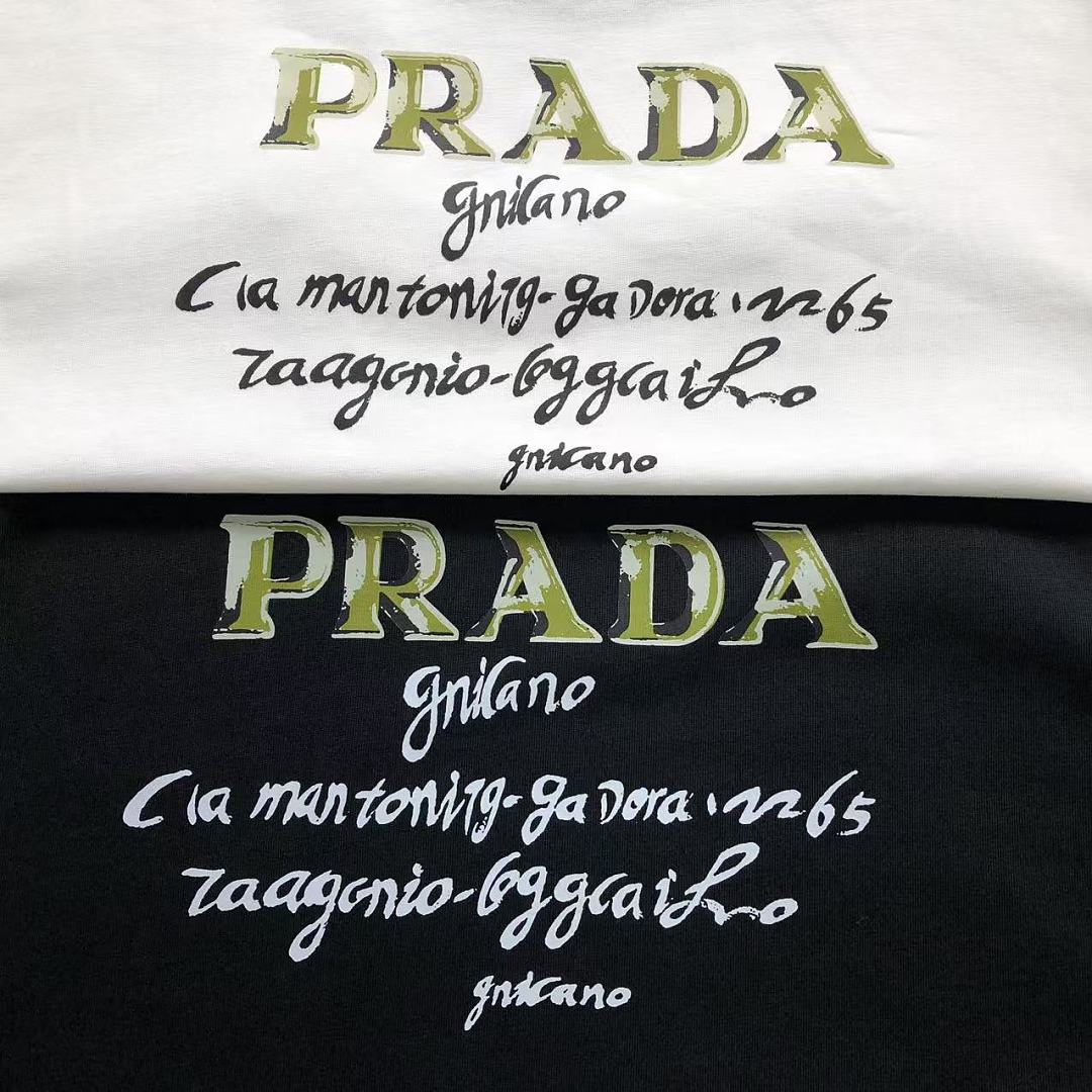 Prada 115 P⭐A⭐A T-SHIRT 3204181721 (Im 170Cm 60Kg I Wear Size M In The Phot) - Image 12