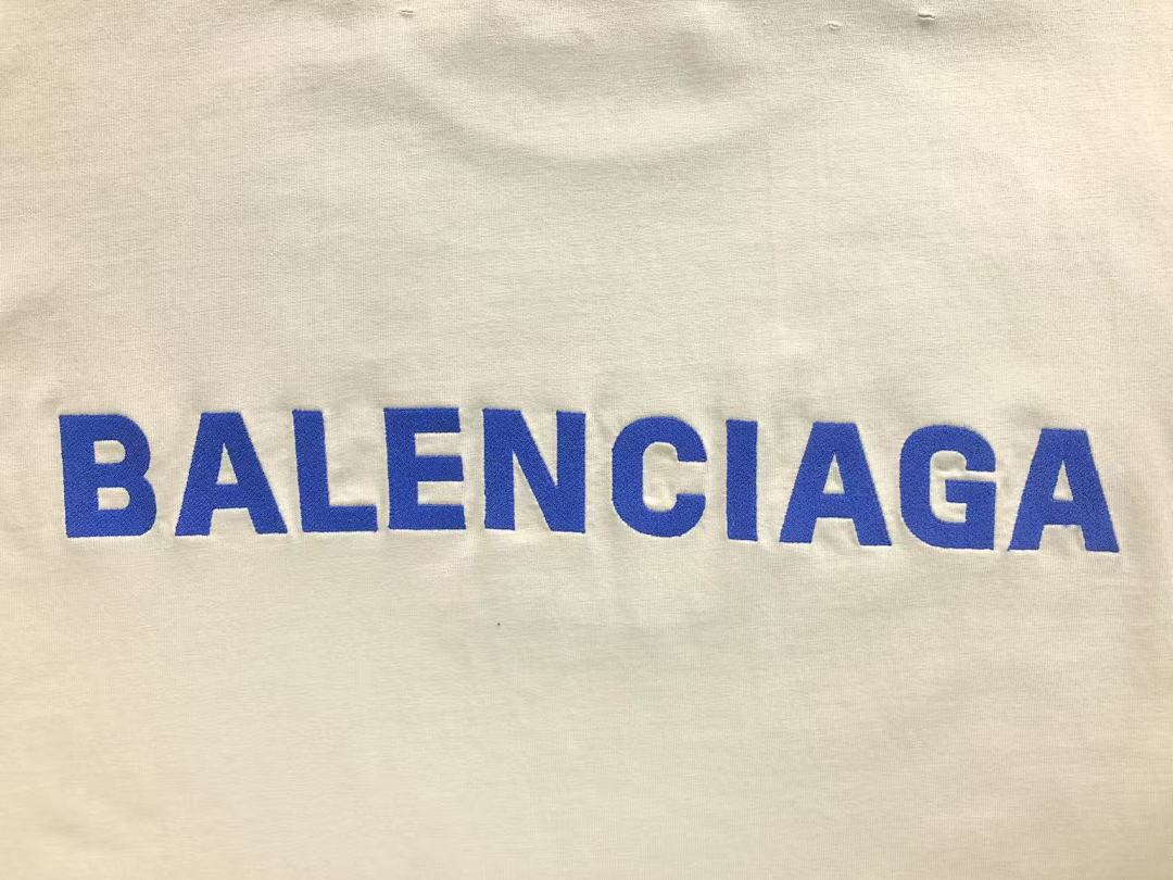 Balenciaga 128 B⭐L⭐⭐⭐IA⭐A T-SHIRT 3108082221 (Im 170Cm 60Kg I Wear Size S In The Phot) - Image 8