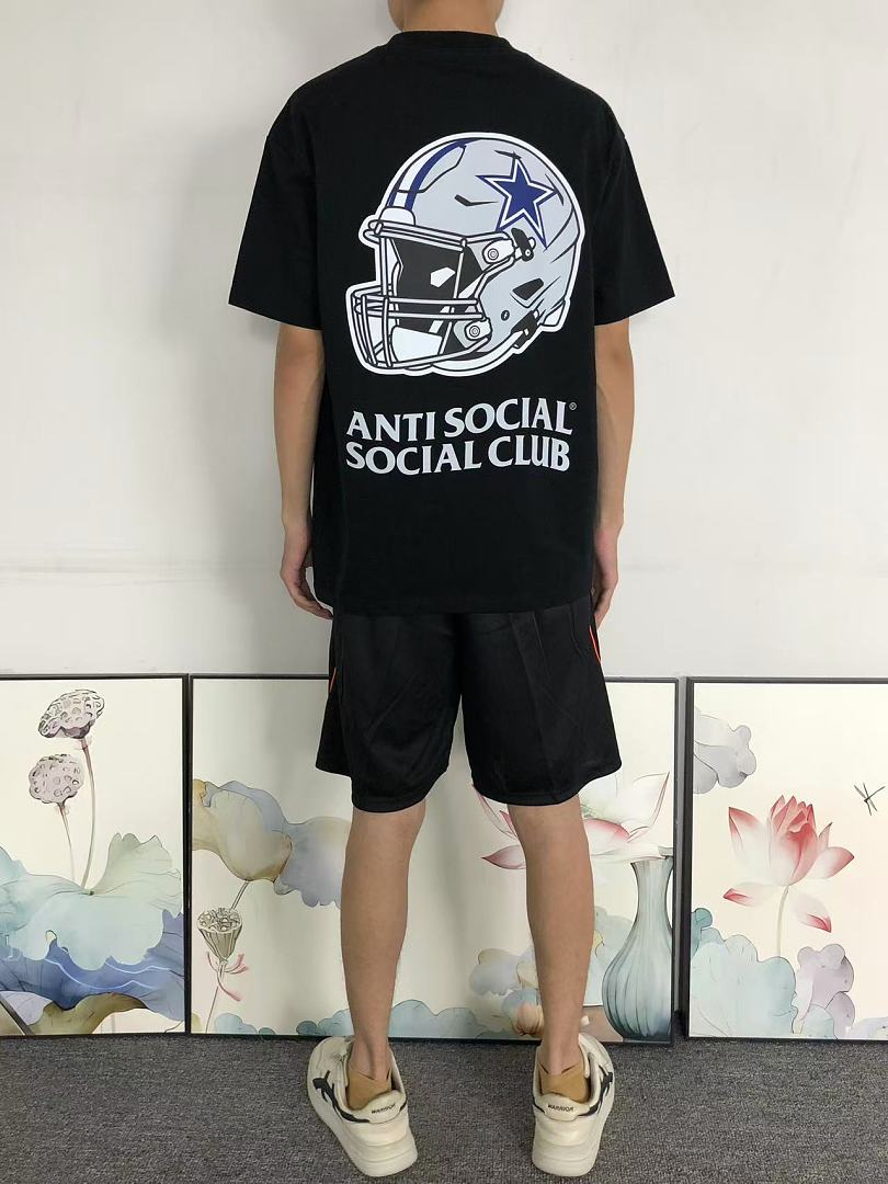 Christian Louboutin 88 ANTI SOCIAL CLUB T-SHIRT 2206211302 (Im 170Cm 60Kg I Wear Size M In The Phot) - Image 4