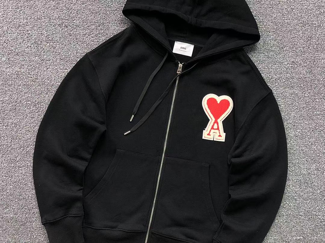 AMI 128 AMI HOODIE 503210188 (Im 170Cm 60Kg I Wear Size S In The Phot) - Image 22
