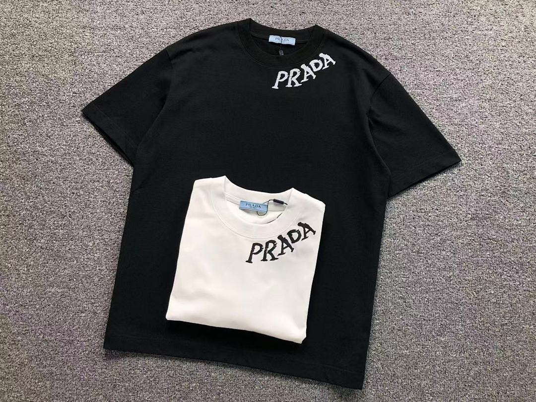 Prada 115 P⭐A⭐A T-SHIRT 5232404147 (Im 170Cm 60Kg I Wear Size M In The Phot) - Image 15