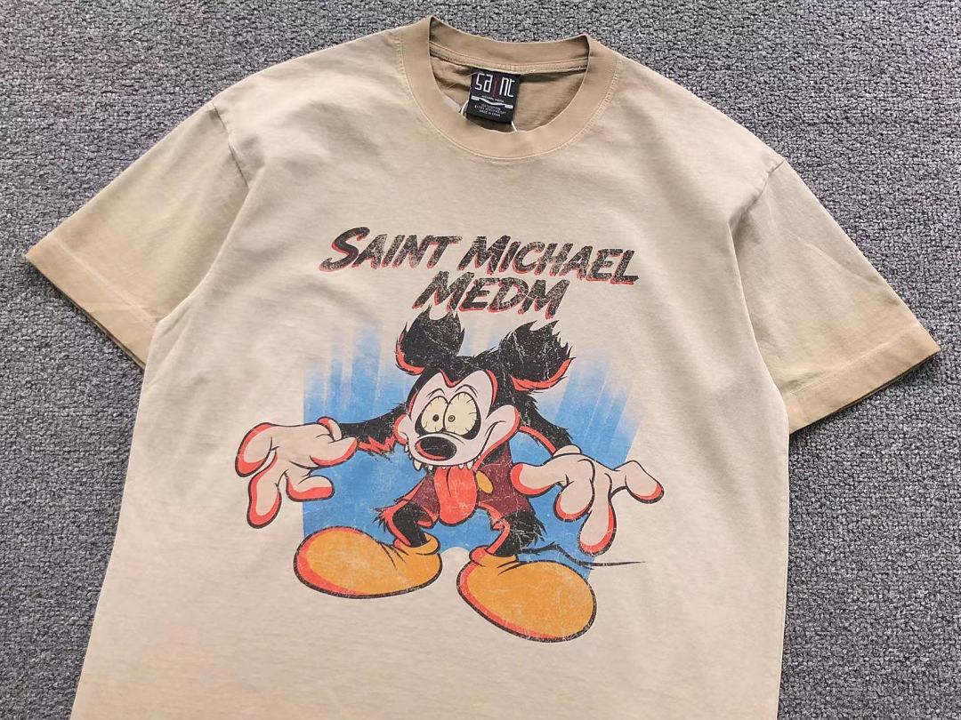 Chanel 98 SAINT MICHAEL T-SHIRT 42081403155 (Im 170Cm 60Kg I Wear Size S In The Phot) - Image 12