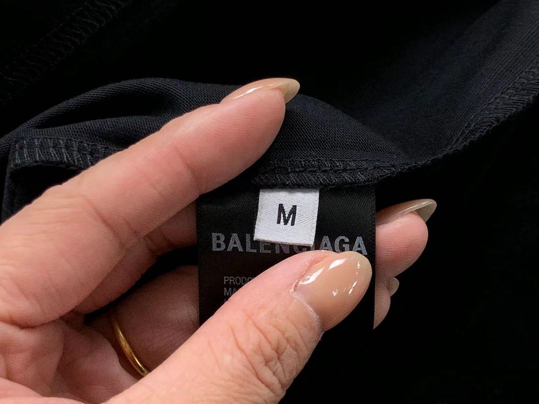 Balenciaga 118 B⭐L⭐⭐⭐IA⭐A T-SHIRT 4104070221 (Im 170Cm 60Kg I Wear Size M In The Phot) - Image 26