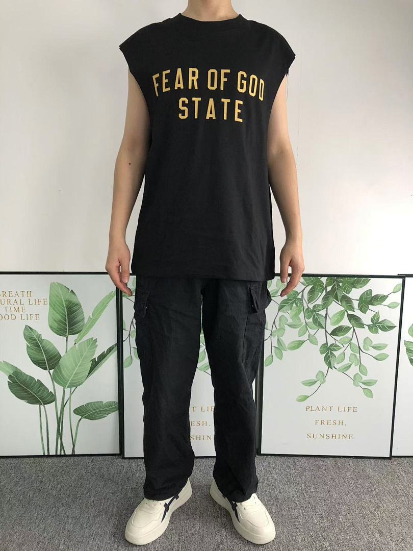 Fear of God 98 FOG VEST 312111117 (Im 170Cm 57Kg I Wear Size S In The Phot) - Image 4
