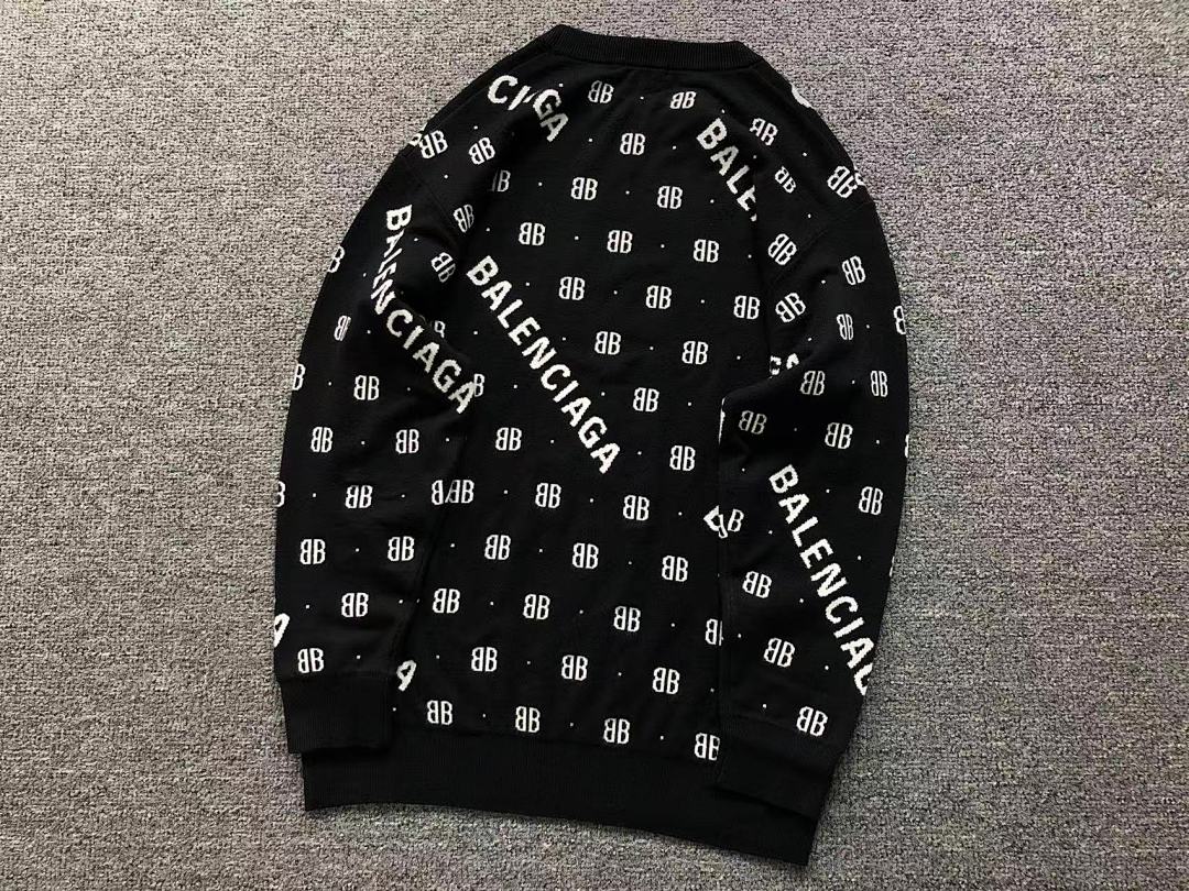 Balenciaga 165 B⭐L⭐⭐⭐IA⭐A SWEATER 3109121120 (Im 170Cm 60Kg I Wear Size M In The Phot) - Image 15