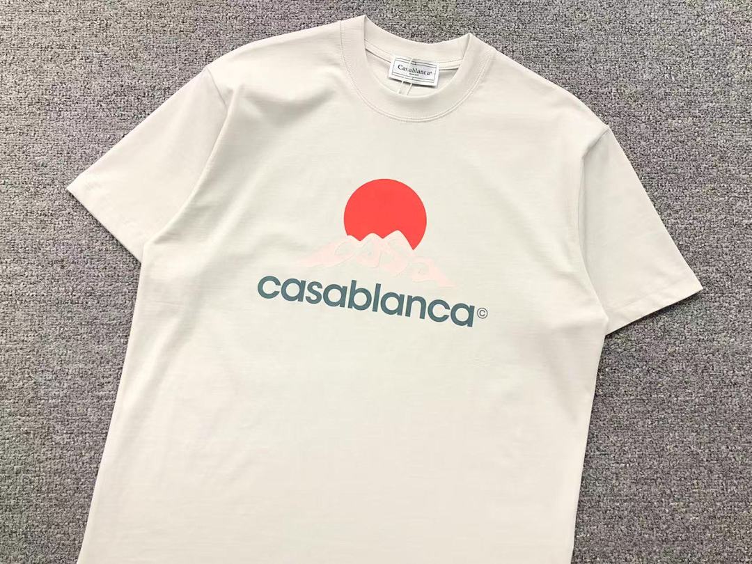 Casablanca 98 CASABLANCA T-SHIRT 41061910127 (Im 170Cm 60Kg I Wear Size S In The Phot) - Image 24