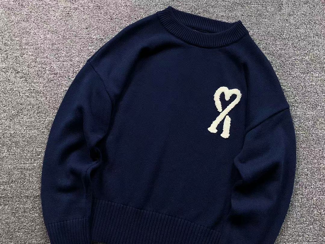 AMI 135 AMI SWEATER 3109300121 (Im 170Cm 60Kg I Wear Size M In The Phot) - Image 8