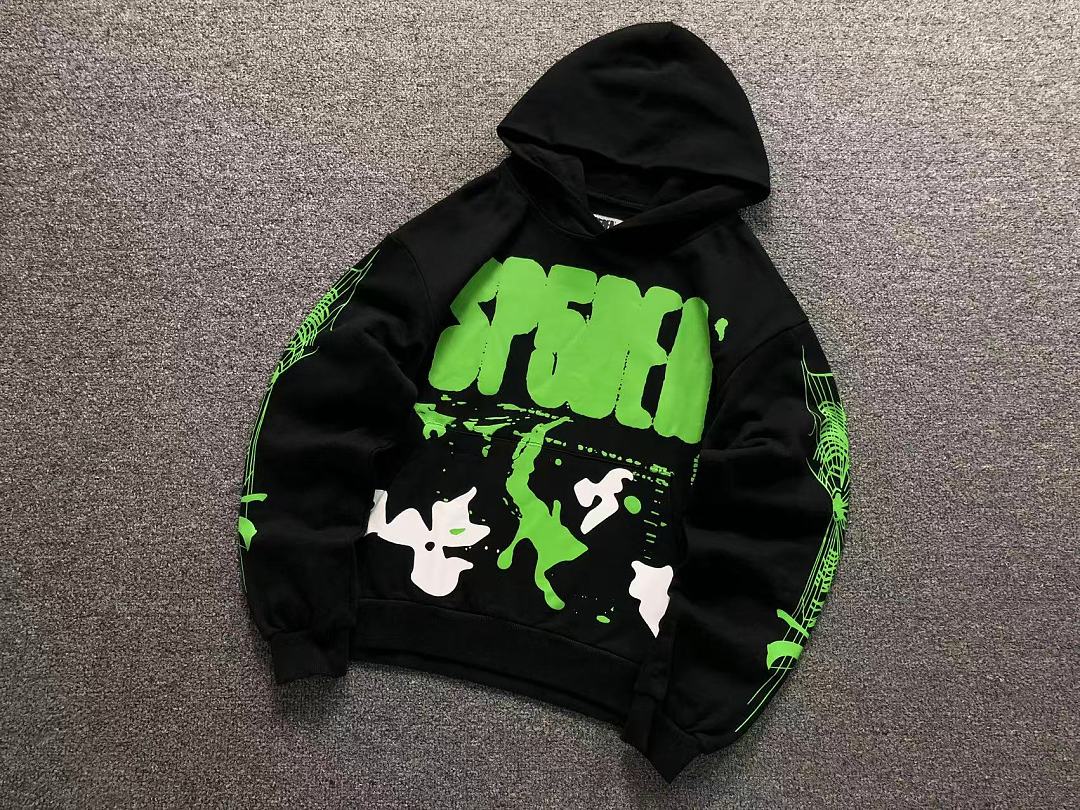 Sp5der TROUSERS SP5DER HOODIE - Image 9