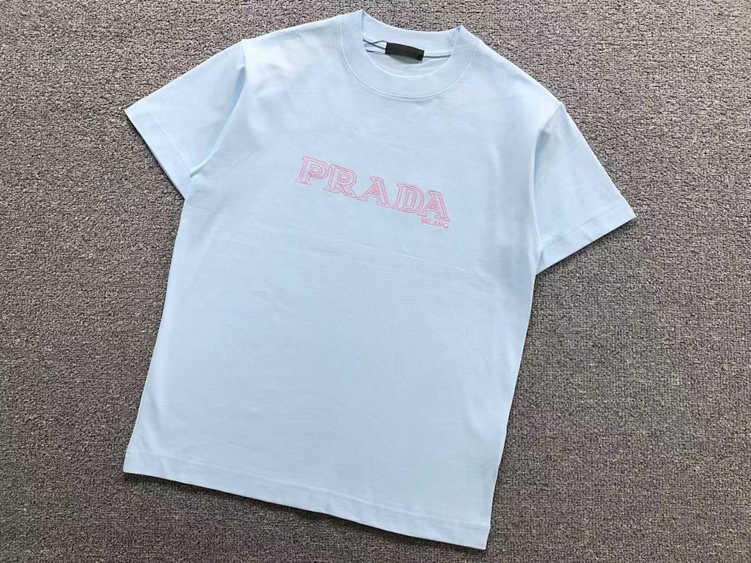 Prada 115 P⭐A⭐A T-SHIRT 510102681 (Im 170Cm 60Kg I Wear Size S In The Phot) - Image 12