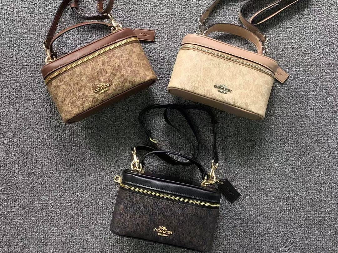 Coach 218 C⭐A⭐H BAG 4208220475 (Long 19CM* Wide 6CM* High 12CM) - Image 3