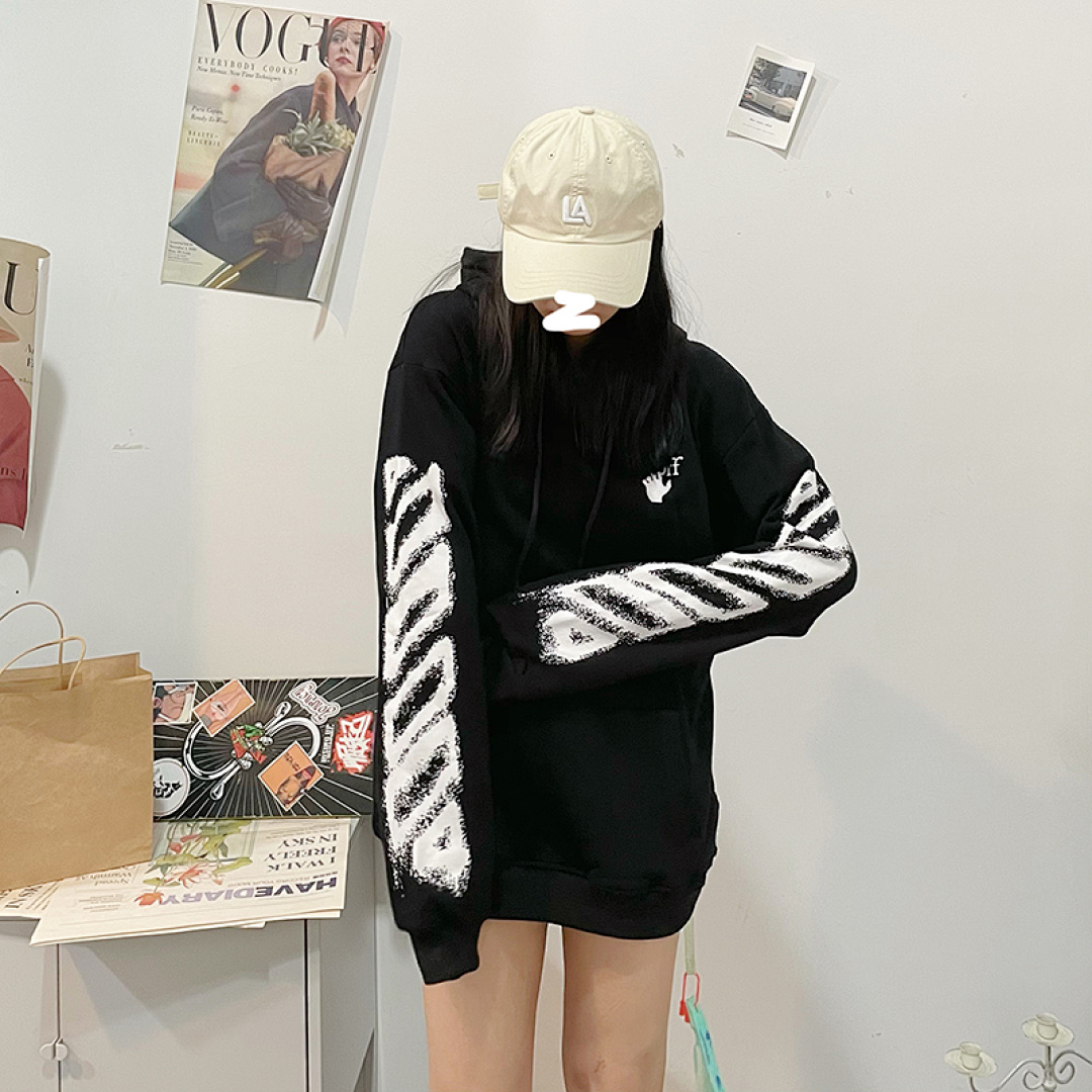 Off-White 109 OFF-WHITE (WHITE HOODIE) - Image 23