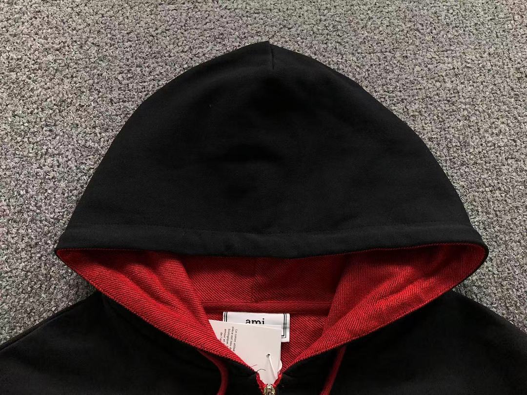AMI 165 AMI HOODIE 3207171503 (Im 170Cm 60Kg I Wear Size M In The Phot) - Image 20