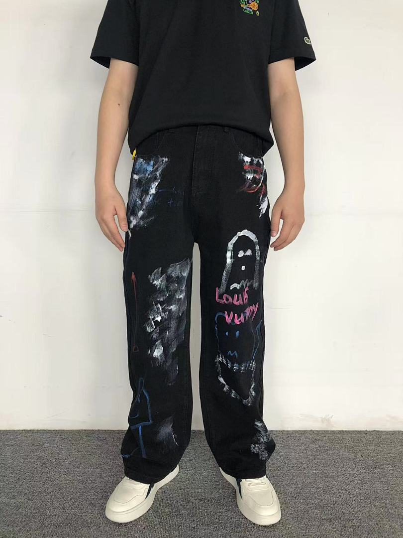 Louis Vuitton 225 L⭐ TROUSERS 215051117 (Im 170Cm 60Kg I Wear Size 28 In The Phot) - Image 3