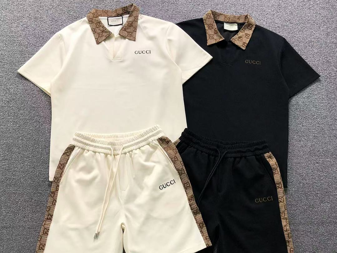 Gucci 218 G⭐C⭐I POLO SHORTS 5260207147 (Im 170Cm 60Kg I Wear Size L In The Phot) - Image 7