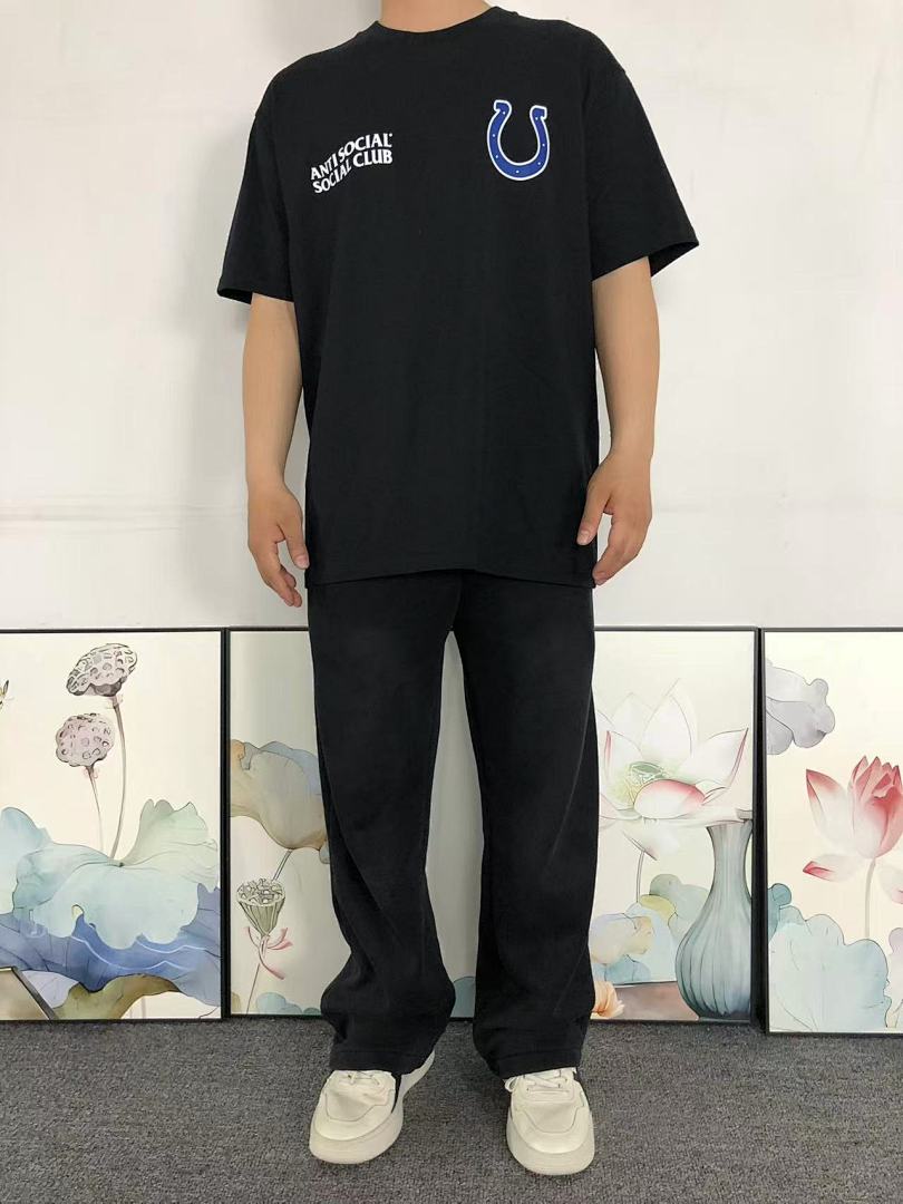 Christian Louboutin 85 ANTI SOCIAL CLUB T-SHIRT 123132502 (Im 170Cm 60Kg I Wear Size L In The Phot) - Image 3