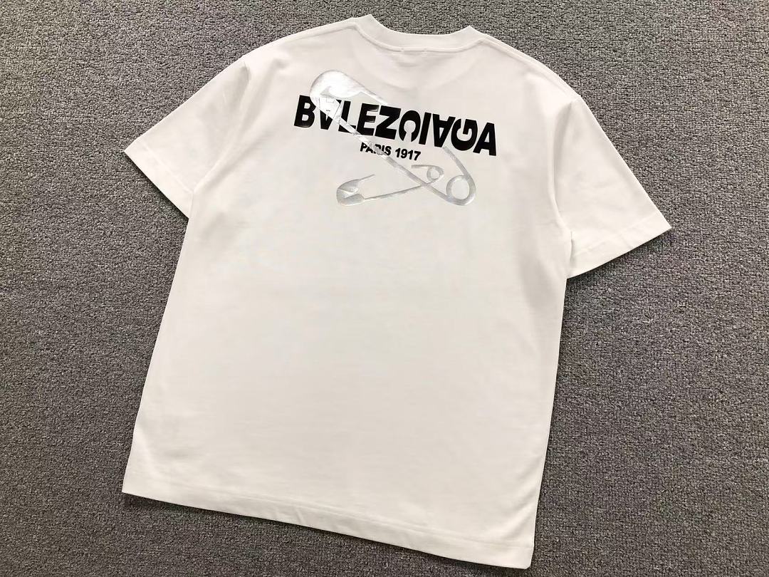 Balenciaga 125 B⭐L⭐⭐⭐IA⭐A T-SHIRT 3206172921 (Im 170Cm 60Kg I Wear Size L In The Phot) - Image 7