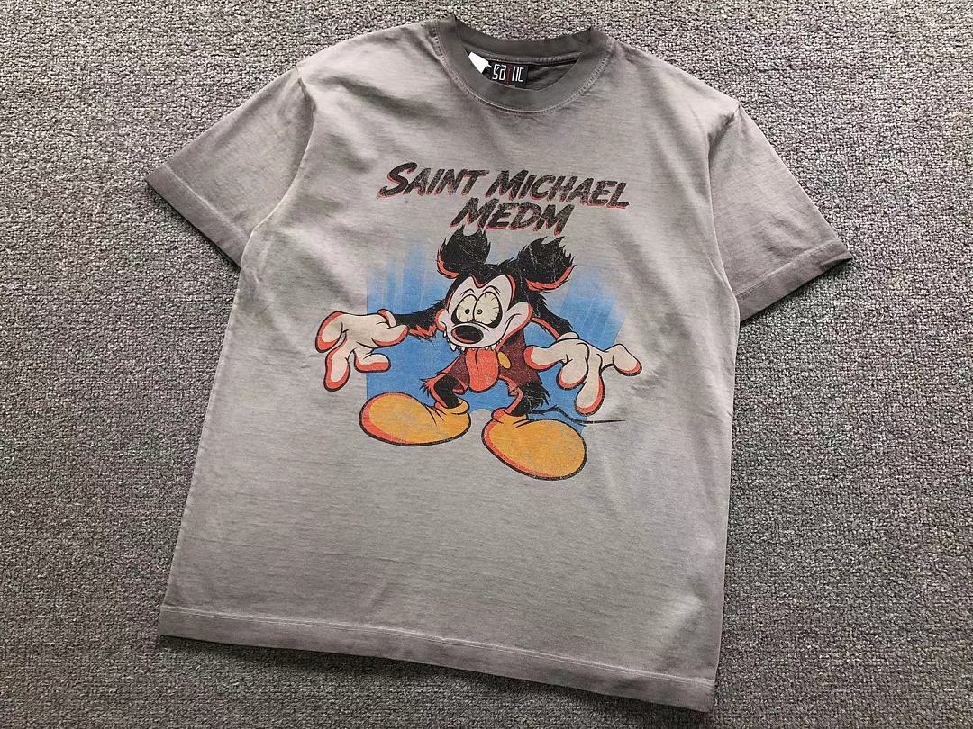 Chanel 98 SAINT MICHAEL T-SHIRT 42081404155 (Im 170Cm 60Kg I Wear Size S In The Phot) - Image 6