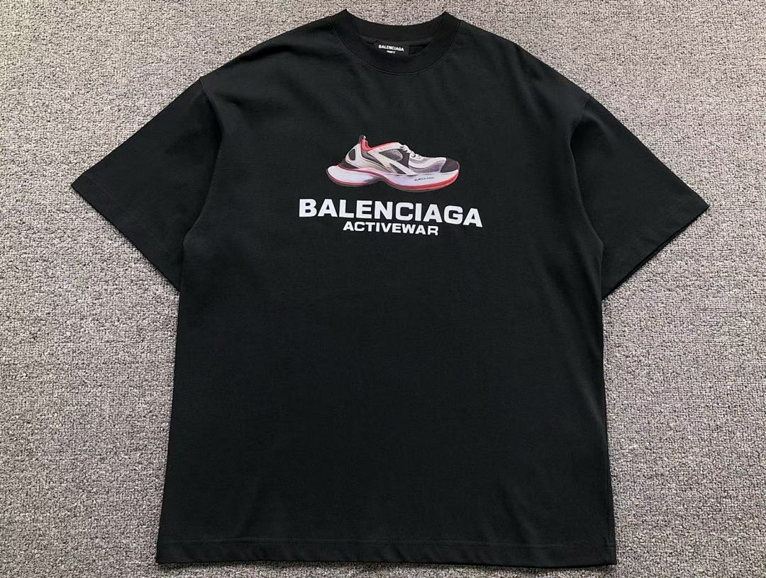 Balenciaga 115 B⭐L⭐⭐⭐IA⭐A T-SHIRT - Image 5