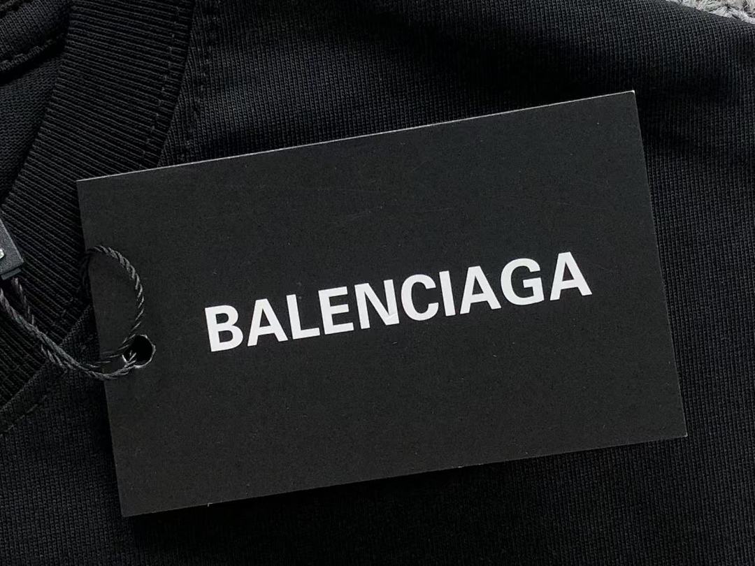 Balenciaga 115 B⭐L⭐⭐⭐IA⭐A T-SHIRT 3103234820 (Im 170Cm 60Kg I Wear Size S In The Phot) - Image 27