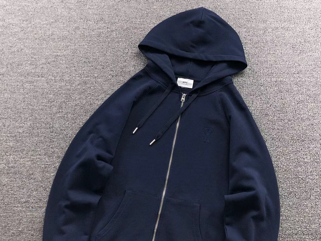AMI 218 AMI HOODIE 412161521 (Im 170Cm 57Kg I Wear Size S In The Phot) - Image 14