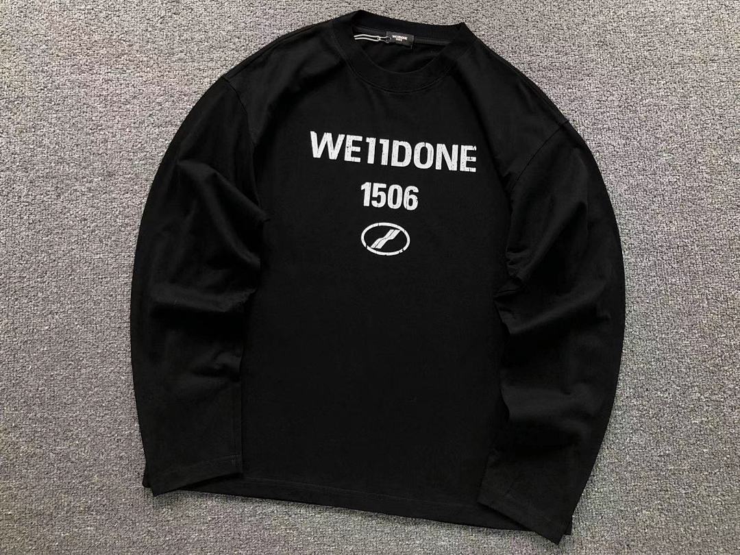 We11done 135 WE11 ⭐⭐NE LONG SLEEVED 3108192317 (Im 170Cm 60Kg I Wear Size S In The Phot) - Image 8