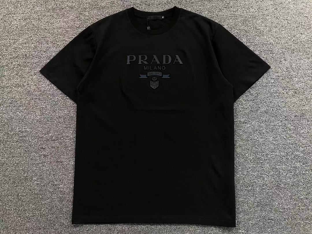 Prada 125 P⭐A⭐A T-SHIRT 22042016171 (Im 170Cm 60Kg I Wear Size XL In The Phot) - Image 16