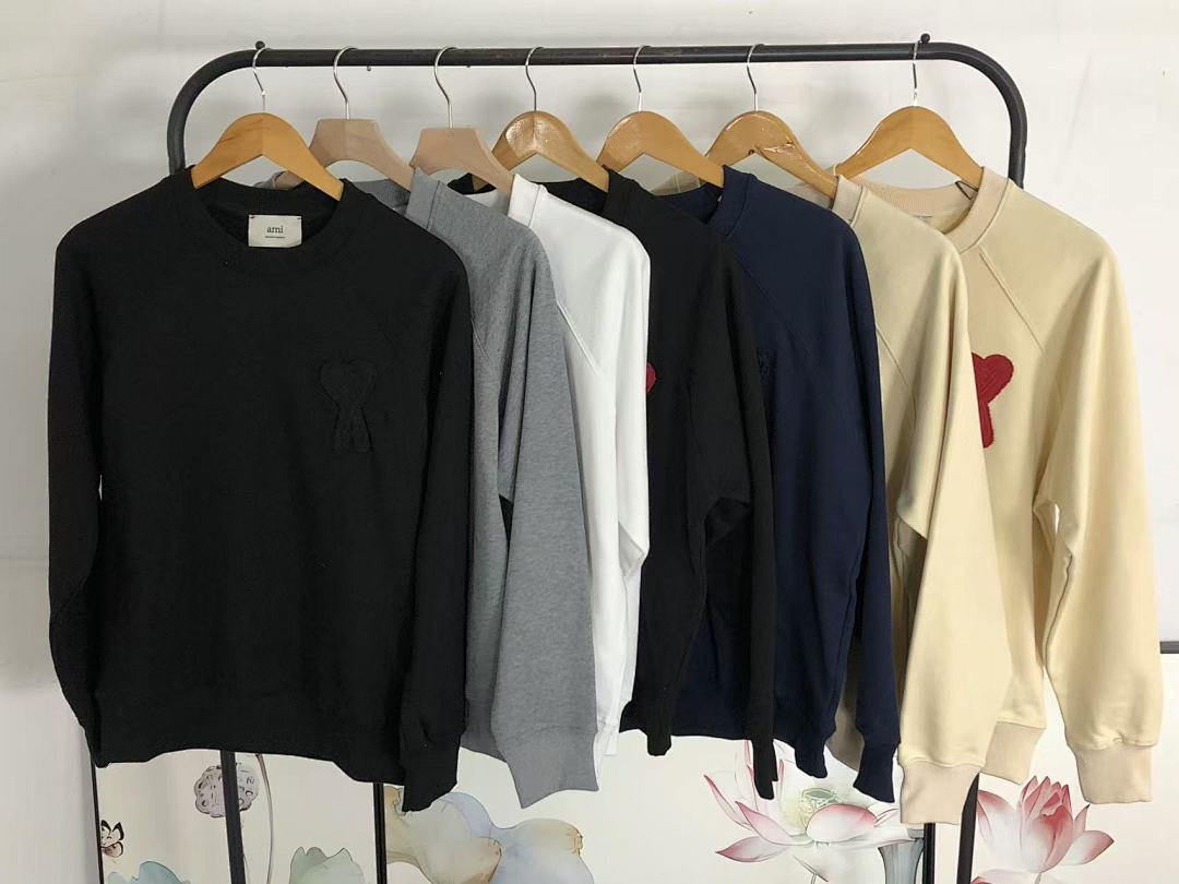 AMI 125 AMI HOODIE 3201081017 (Im 170Cm 60Kg I Wear Size S In The Phot) - Image 39