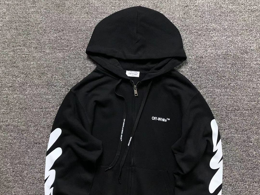 Off-White 208 OFF-WHITE (WHITE HOODIE) - Image 10