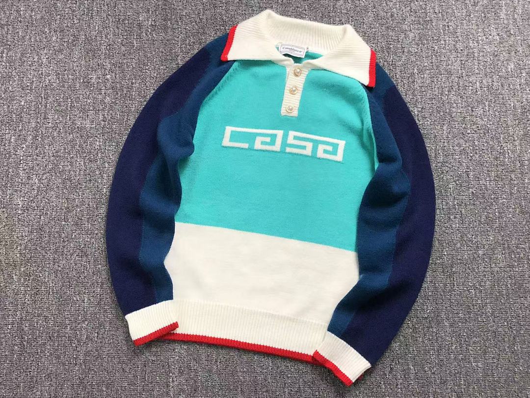 Casablanca 159 CASABLANCA SWEATER 212061548 (Im 170Cm 57Kg I Wear Size M In The Phot) - Image 8