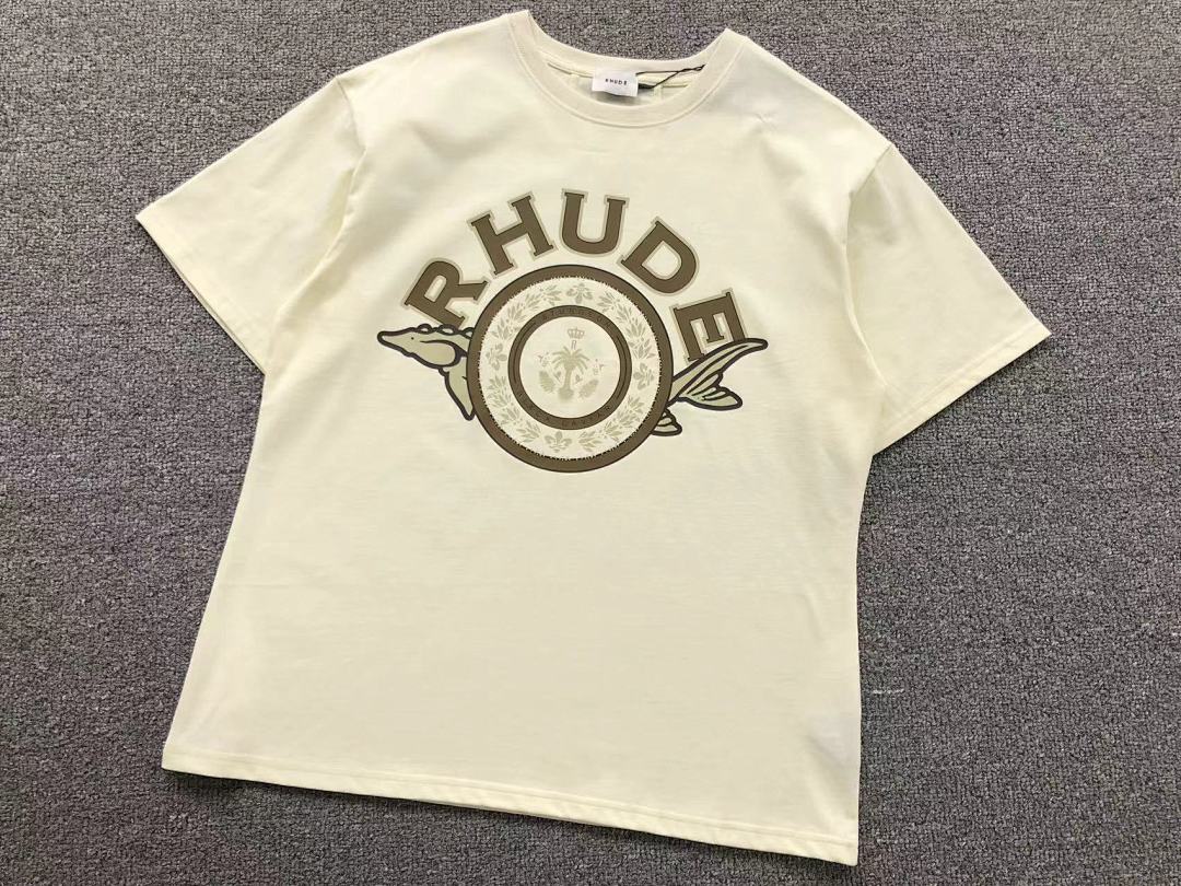 Rhude 95 RHUDE T-SHIRT 1103160721 (Im 170Cm 60Kg I Wear Size M In The Phot) - Image 10