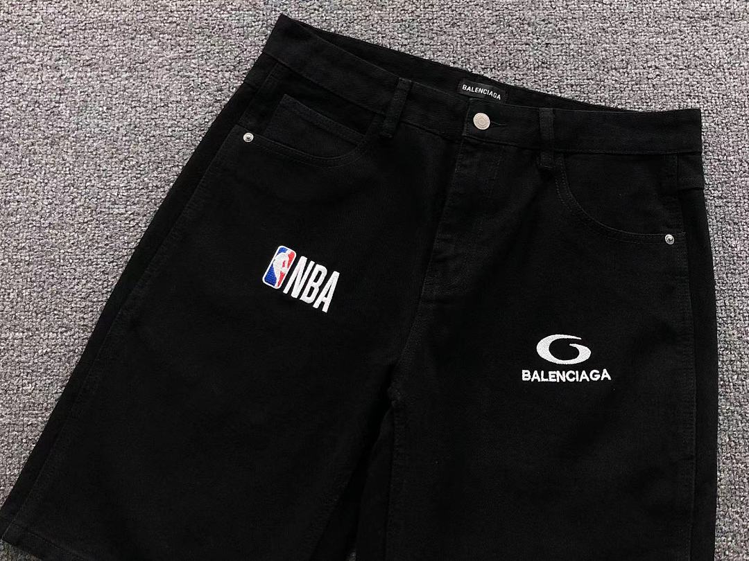 Balenciaga 185 B⭐L⭐⭐⭐IA⭐A NBA BASKETBALL SHORTS 127111017 (Im 170Cm 60Kg I Wear Size L In The Phot) - Image 7
