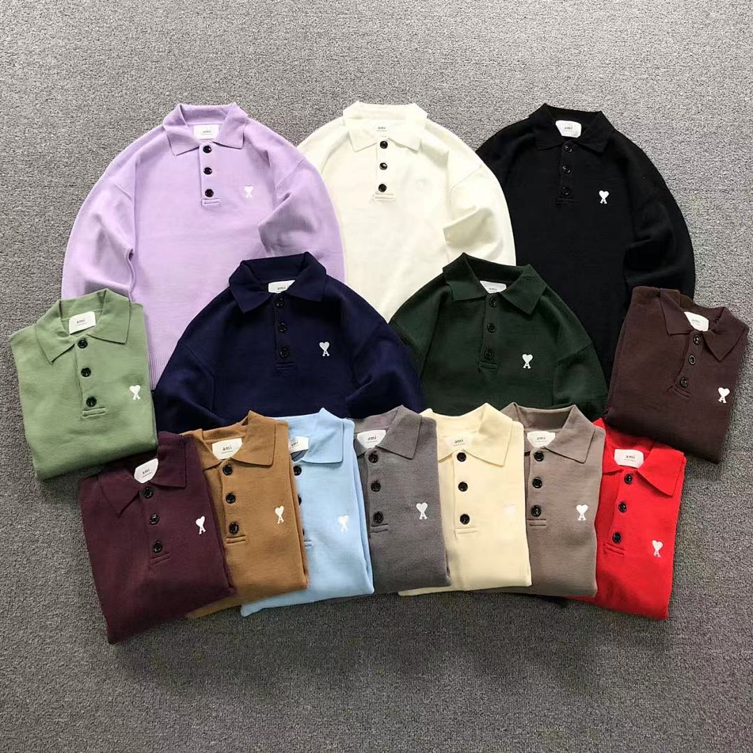 AMI 115 AMI SWEATER 510180788 (Im 170Cm 60Kg I Wear Size S In The Phot)