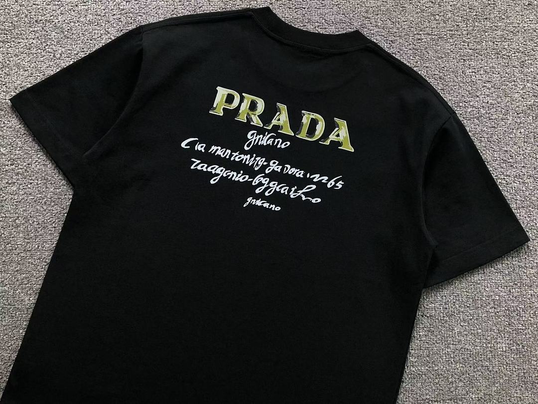Prada 115 P⭐A⭐A T-SHIRT 3204181721 (Im 170Cm 60Kg I Wear Size M In The Phot) - Image 11